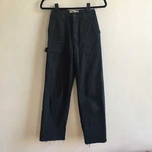 Reformation Utility Pant in Navy